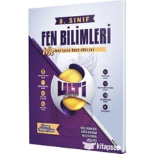 ULTİ 8. Sınıf LGS Fen Bilimleri Haftalık Ödev Föyleri Ciltli Kitap Soru Bankası