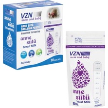 Vzn Süt Saklama Poşeti 20'li