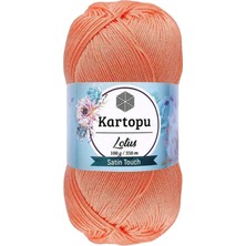 1 Adet Lotus Bikini Büstiyer Bluz Örgü Ipi  K218 Somon