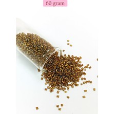 Kesme Cam Boncuk 2mm - 60 Gram - Koyu Kahverengi - BNC372