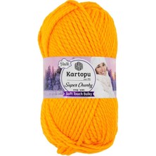 1 Adet Super Chunky Kalın Kışlık El Örgü Ipliği 100 gr K314