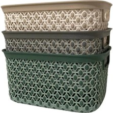 Renkli Düzenleyici Sepet 3 Litre 1 Adet ROYALEKS-G471