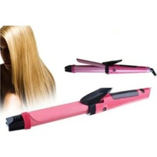 Beyaz Parlak Saç Maşası, Kolay Kullanım ve Şık Tasarım ile Güzelliğinize Güzellik Katar