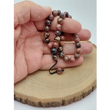 Rodonit Taşı 33LÜK Özel Tasarım Tesbih 8mm (1853)