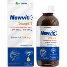 Newvit Omega 3 Şurup 150 ml