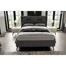 Cotta Beige Bazalı Karyola