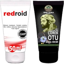 Redroid Hemeroid Ba.sur Için Bakım Kremi 50 Ml+Ibn-I Sina Çörek Otu Kremi 50 ml