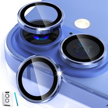 Iphone 16 Plus Uyumlu Anti-Reflective Safir Lens Koruyucu Parlamaz Leke Tutmaz Kamera Koruyucu