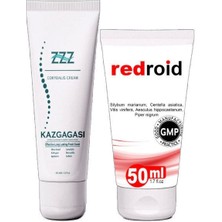 Kaz Gagası Kremi 100 ml Kas Iskelet Sızıları Için+Redroid Hemer.oid Için Krem 50 ml