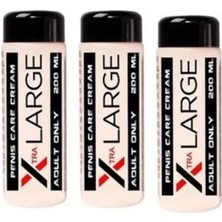 Erkeklere Özel Boyutlandırıcı X-Large Krem 125 ml x 3
