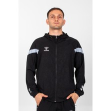 Hummel Flex Erkek Siyah Kapüşonlu Ceket