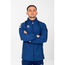 Hummel Line Erkek Lacivert Dik Yaka Ceket