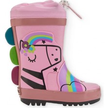 Tuc Tuc Unicorn Tasarımlı Kız Çocuk Yağmur Çizmesi