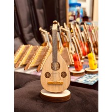 Minyatür Türk Ud (%100 El Yapımı)