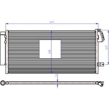 Orıs CFI048016 - Klima Kondenseri Combo 12 Doblo 10 1.3 Dmtj-1.6 Dmtj-2.0 Dmtj 669×293X16