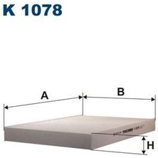 Fıltron K1078 - Polen Filtresi A4-A6 1.8-1.8t-2.0-2.0tdı-2.4-2.5tdı-2.7tdı-3.0-3.2- Seat Exeo