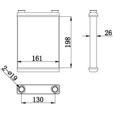 Orıs KRN017026 - Kalorifer Radyatoru Brazing Mgn Iıı-Fluence 198×165X26