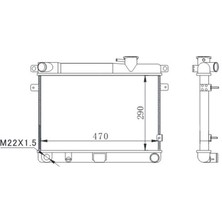 Orıs MFI351038 - Radyatör M131 Em-Ym 470×292X34 3 Sıra Süper