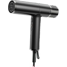 Siyah 1705 Deluxe Hava Saç Kurutma Makinesi, Süper Hızlı, Iyonik
