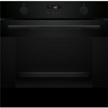 Bosch Siyah 3 Lü Ankastre Set 424 ( HUA736EA0T - POH7C6P30O - DWK66PJ60T  ) 67CM Wok Bek Ocak - Buhar Destekli Fırın -