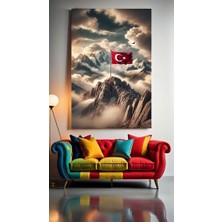 Özkacar Group Ezan Dinmez Bayrak Inmez V3 Ev Duvar Salon Güzellik Salonu Ofis Dükkan Dekarasyon Kanvas Tablo