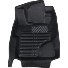 5d Dikişsiz (Press) Deri Havuzlu Paspas Siyah Honda Civic Fb7 2014-2016 ile Uyumlu