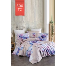 Varol Royal Saten Tek Kişilik 300TC Nevresim Takımı  - Martina