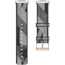 Huawei Watch Fit 2 Uyumlu Tokalı Kumaş Kordon Kayış