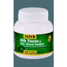 Natur Milk Thistle & Beta Glucan Complex Kedi ve Köpek Karaciğer ve Bağışıklık Destek Ürünü 45 Tablet (STT:08/2026)