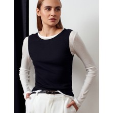 31952 Çift Katmanlı %100 Pamuk Top-Siyah