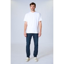 Martin 821-03 B Fade Bwown Likralı Rahat Kesim Erkek Kot Pantolon