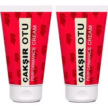 Çakşır Otu Kremi 2 Adet Erkeklere Özel Gecikmeye Sertleşmeye Büyütmeye 3 Etki Birden Formüllü 50 ml