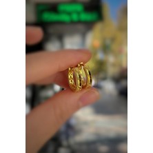 Gümüş Iç Çapı 12 mm Ajda Model Küpe BH65Y36C