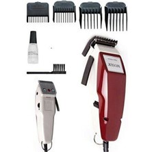 Alman Kalitesi Traş Makinesi ve 4 Tarak Seti, Şık Bordo Renk Seçeneğiyle