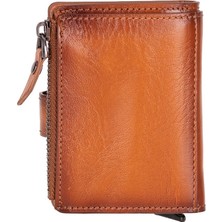 Rodos Hakiki Deri, El Yapımı, Pop-Up Kartlık Cüzdan, Gölgeli Taba