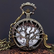 Hayat Ağaçı Tasarımlı Köstekli Saat