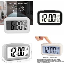 Dijital Alarmlı Masa Saati