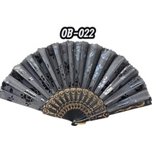 Plastik Kumaş Yelpaze 12'li OB-022