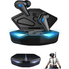 K-55 True Kablosuz Oyuncu Kulaklığı Işıklı Kulakiçi Bluetooth Kulaklık 5.0