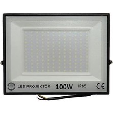Opto Minisun 100W Beyaz 6500K Slim LED Projektör