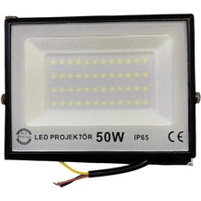 Opto Minisun 50W Beyaz 6500K Slim LED Projektör