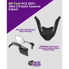 Pcx 2021-2024 2'li Kafa Tasarım Paketi