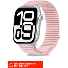 Nezih Case Watch Seri 5/6/7/8/9/se 38/40/41mm Seri 10 42 / Seri 11 42mm Uyumlu Hasır Kordon