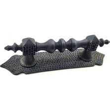 Antika Tarz Dekoratif Pirinç Ağır Kapı Çekme Kolu - 280X65 Mm, Oksit