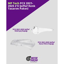 Pcx 2021-2025 2'li Şeffaf Renk Tasarım Paketi