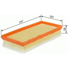 Sardes SA2495 - Hava Filtresi Lgn Iıı 1.5 Dcı K9K 780 10/07 -Lgn Iıı 2.0 Dcı 10/07