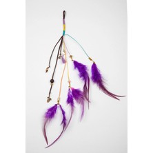 Otantik Kuş Tüylü Saç Ipi