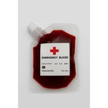 Beysüs Cadılar Bayramı Halloween Yapay Kan Acil Kan Torbası 30 ml