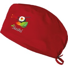 Sushi Temalı Bone Doktor Hemşire Aşçı Şef Bonesi Diş Hekimi Cerrahi Bone