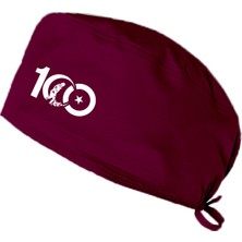 100. Yıl Temalı Atatürk Cumhuriyet Bonesi Standart ve Büyük Boy Cerrahi Bone Doktor Hemşire Aşçı